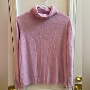 Ann Taylor Loft Cashmere & Wool Blend Turtleneck Sweater